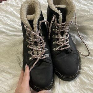 Never work Dr. Martens